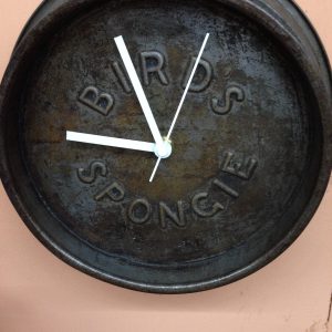 Pie Tin Clock