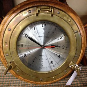 Solid Brass Ship’s Clock