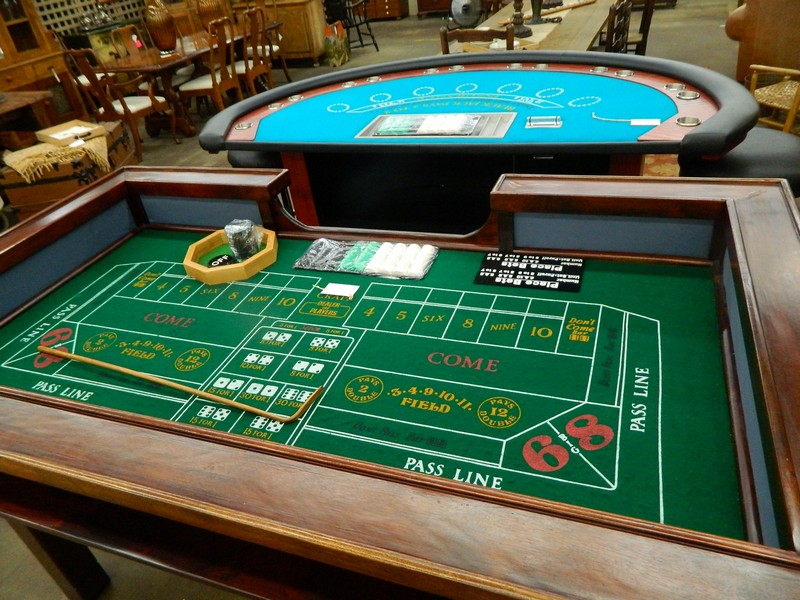 Contemporary Craps Table