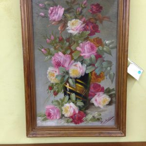 Oil Painting of Roses