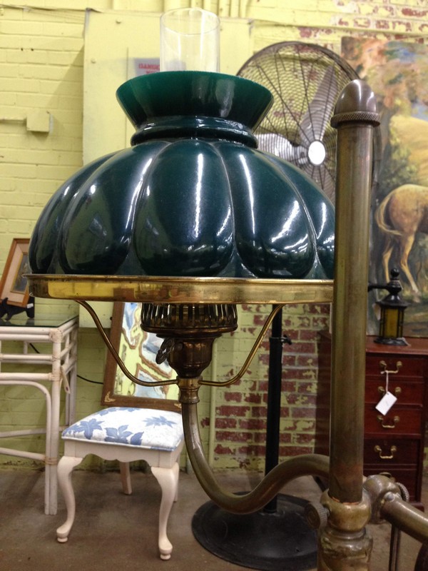 student lamp antique