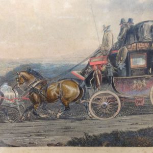 Horse and Carriage Print