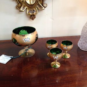 Set of 4 Venetian Glasses