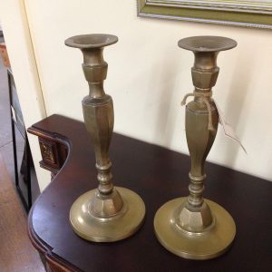 Pair of Pre WWII Chinese Candlesticks
