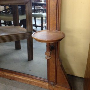 Antique Mirror with Candle Stand