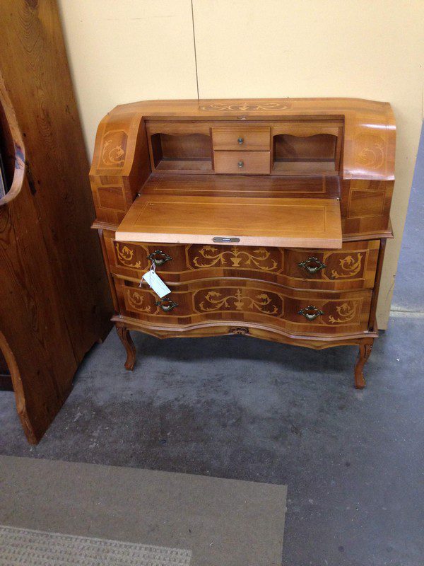 Italian Inlaid Ladies Desk The Architectural Warehouse