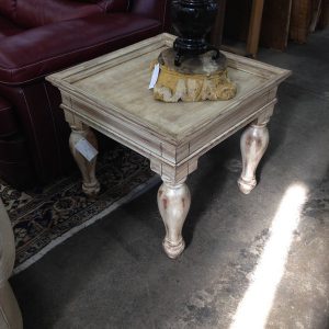 Distressed End Table