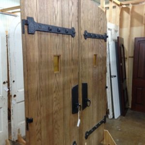 Oak Double Doors