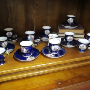 English Coffee Cup/Saucer Set