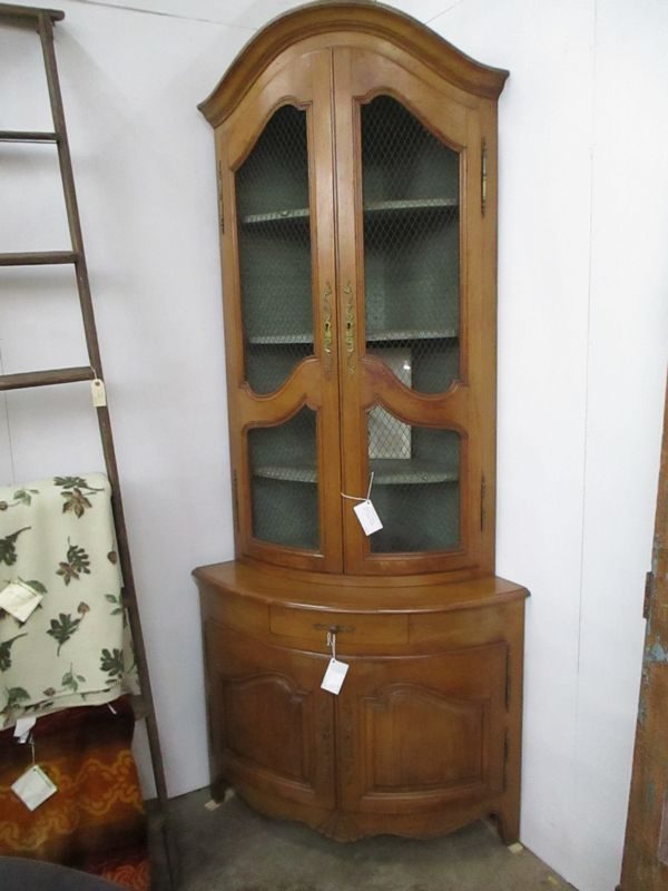 French Country Corner Cabinet The Architectural Warehouse