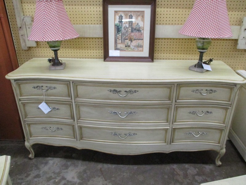 French Provincial 9 Drawer Dresser The Architectural Warehouse