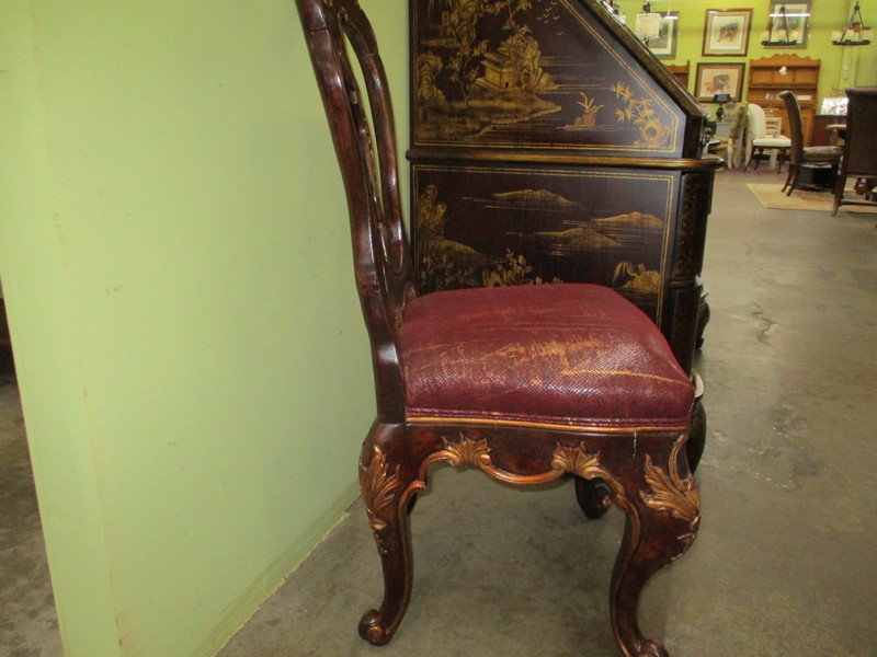 Oriental Secretary Desk With Side Chair The Architectural Warehouse