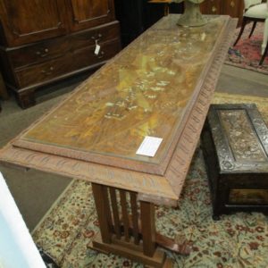 Oriental Carved Table