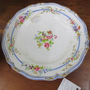 Pair of Floral Plates