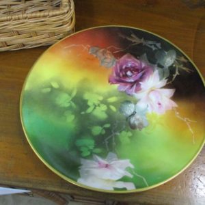 Hand Painted Limoges Plate