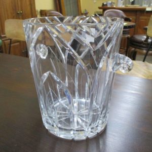 Lead Cut Crystal Vase