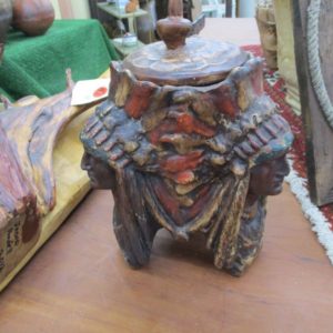 Indian Pottery Humidor