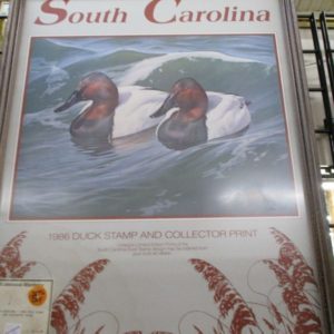 South Carolina Duck Stamp and Collector Print
