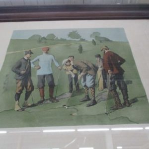 Framed Golf Print