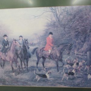 Hunt Scene Print