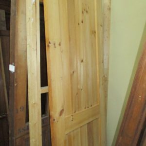 2 Panel Knotty Pine Door