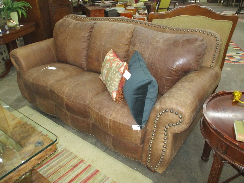 Brown Distressed Leather Sofa The, Brown Worn Leather Sofa