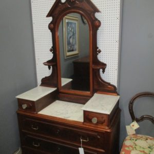 Victorian Dresser with Marble Top