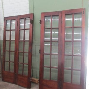 Pair of BiFold Glass Doors