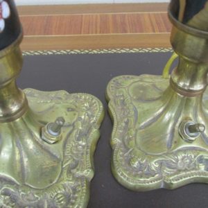 Pair of Continental Small Lamps