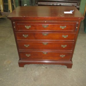 Mahogany Chest with Pullout Desk