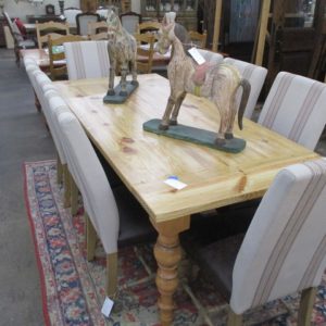 Natural Pine Dining Table