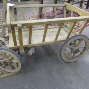 Vintage Wooden Cart
