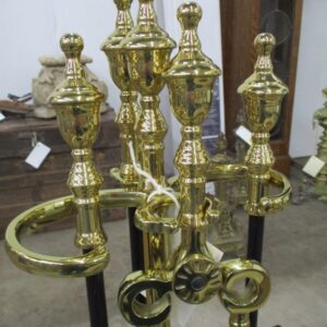Solid Brass Fireplace Tools