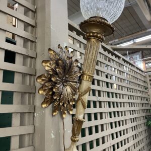 Large Italian Torchiere Sconce